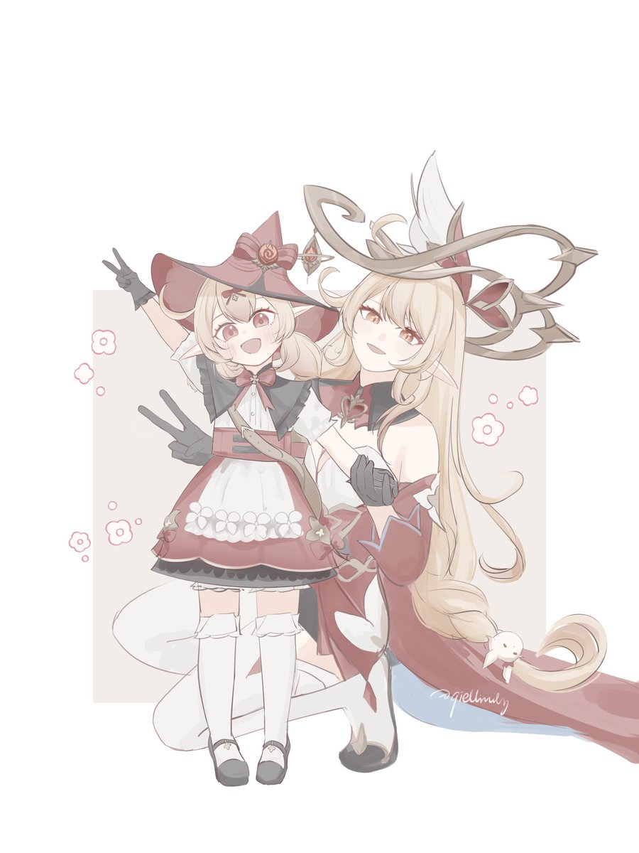 qiellimily's tweet image. クレーちゃんとアリスママ〜