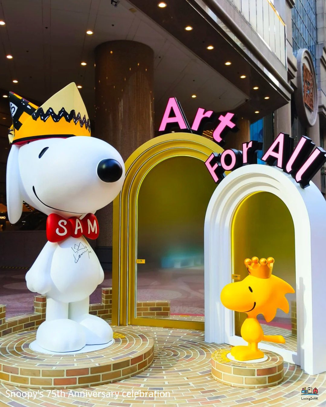 【希少】SNOOPYTOWN10th Anniversaryミラー LivingInHK on X: 