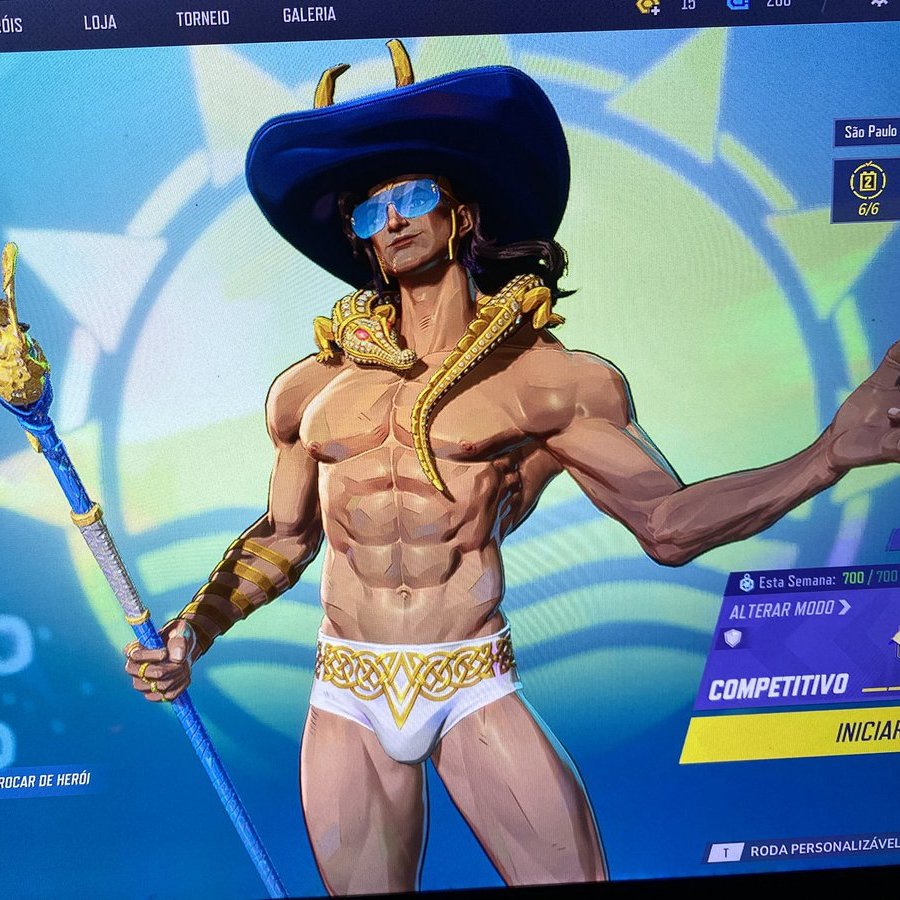 siteptbr's tweet image. Jogadores de Marvel Rivals criaram um mod que remove parte da roupa original do personagem