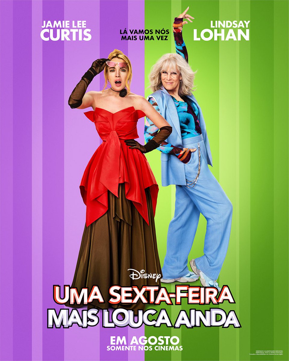almanaquedisney's tweet image. As primeiras impressões de jornalistas e convidados sobre ‘Uma Sexta-Feira Mais Louca Ainda’ devem ser divulgadas nas próximas horas.