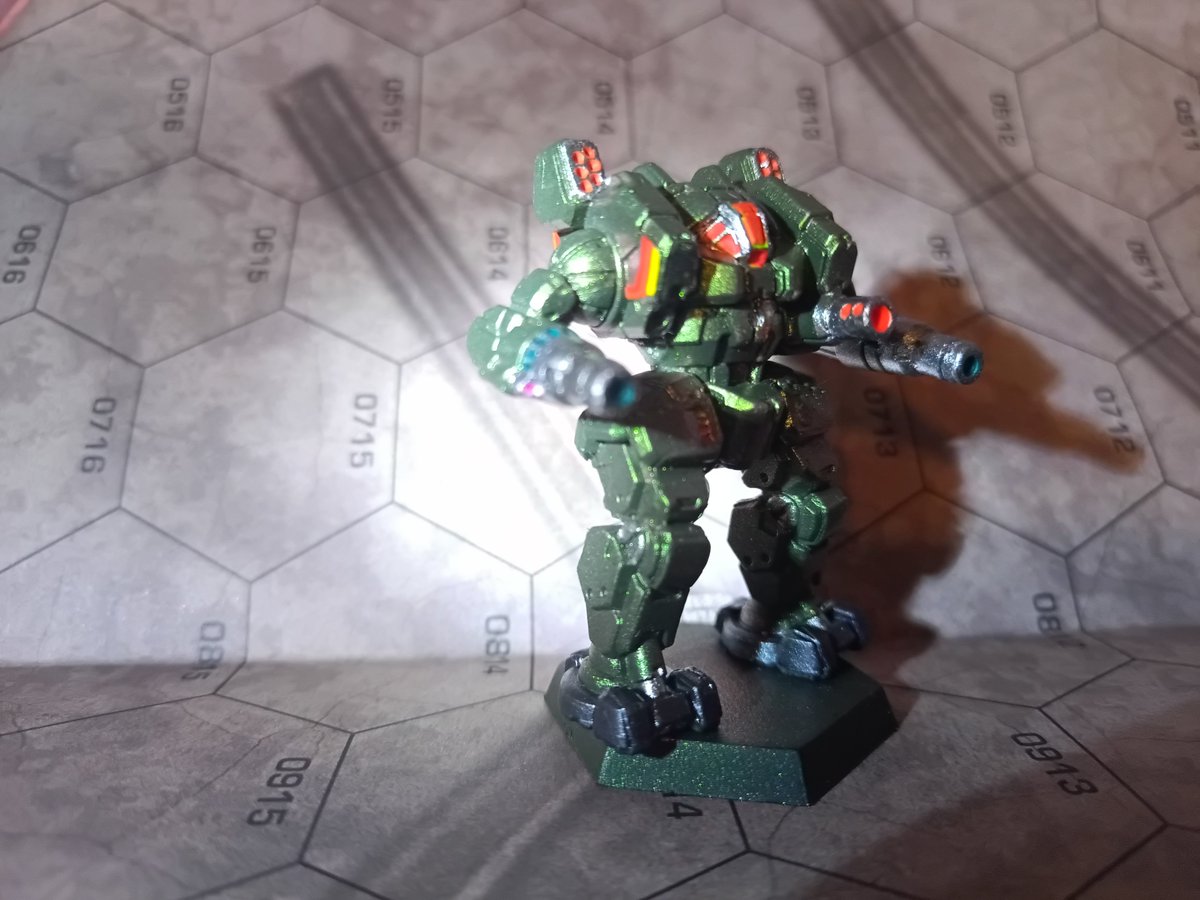 AmarisDidNoBad's tweet image. Crockett "Classic TRD"
#Battletech #PaintYourMinis