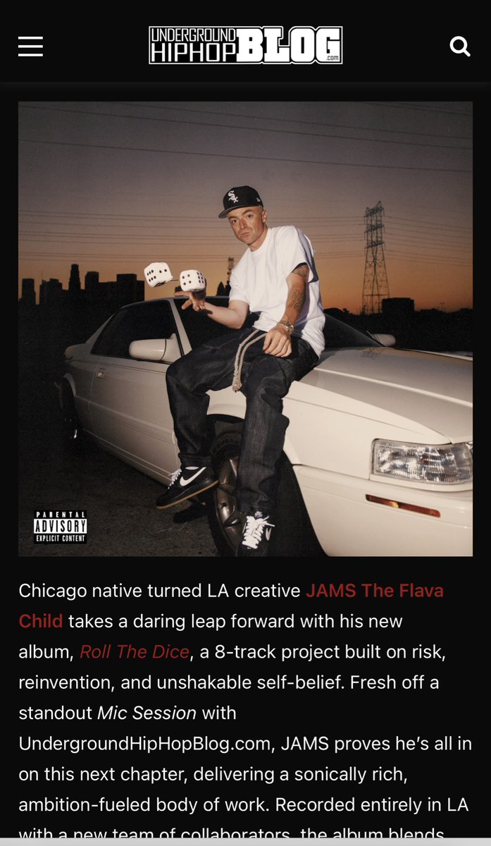 Shouts <a href="/ughhblog/">UGHHBLOG</a> for the love on Roll The Dice 🎲🎲

undergroundhiphopblog.com/reviews/chicag…