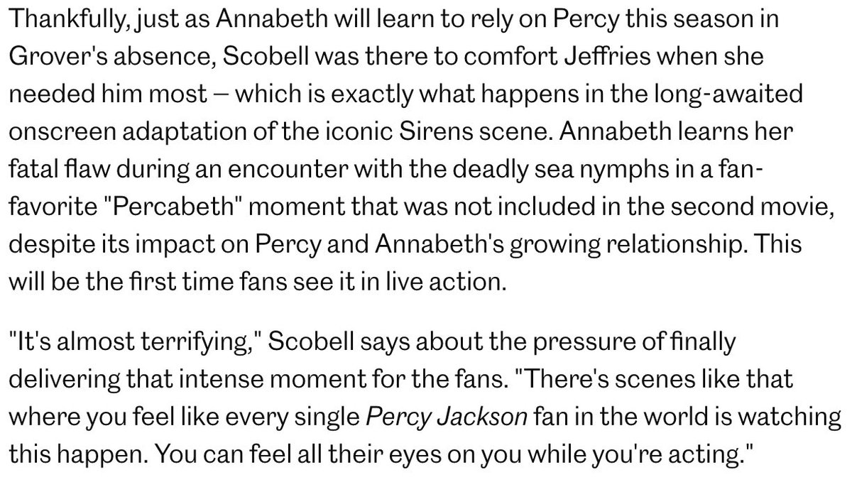 hazelsgems's tweet image. I’ve been saying it for years but now I can confidently say the siren scene is genuinely going to change lives #PercyJackson