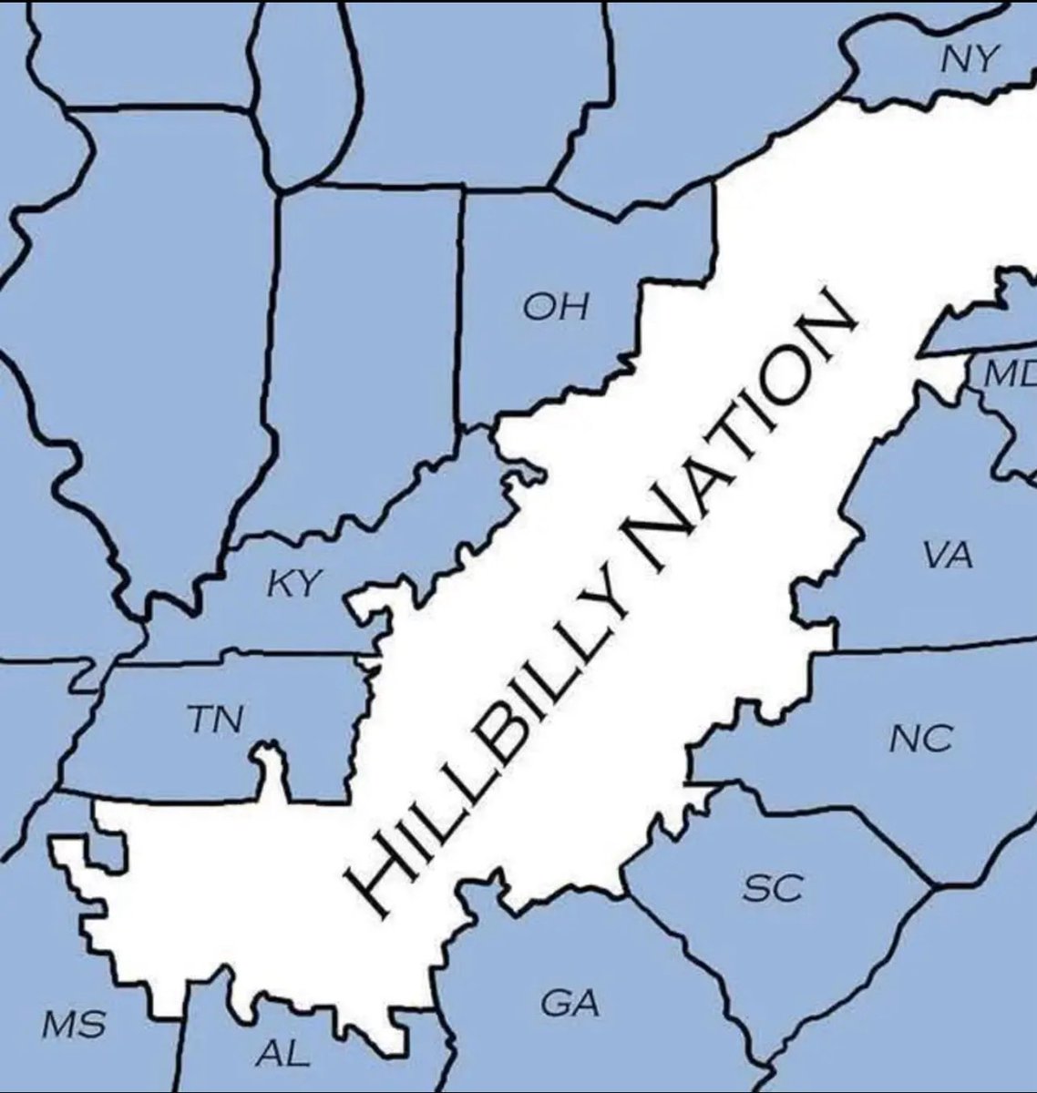 Liberty_Xtreme's tweet image. I prefer Appalachiastan, but this is an acceptable map as well.