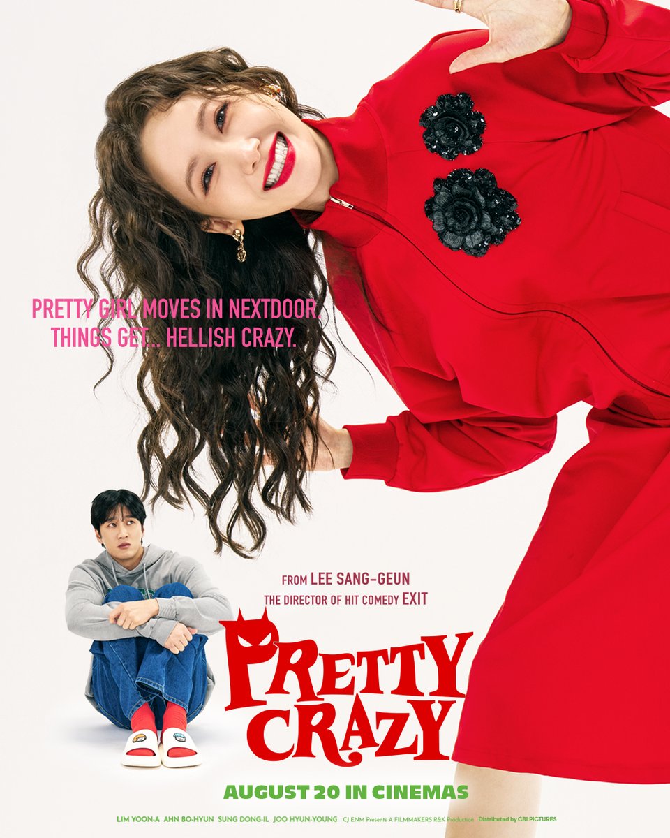 CGV_ID's tweet image. Naksir tetangga yang baru pindah,
tapi kalau malam kok karakternya berubah drastis?
Ahn Bo-hyun penasaran, tapi juga takut!😈
Yuk simak chaos-nya pertemuan Ahn Bo-hyun & Lim Yoon-A di PRETTY CRAZY.
Siap menerormu mulai 20 Agustus di CGV!
#PrettyCrazy #SemuaSerudiCGV