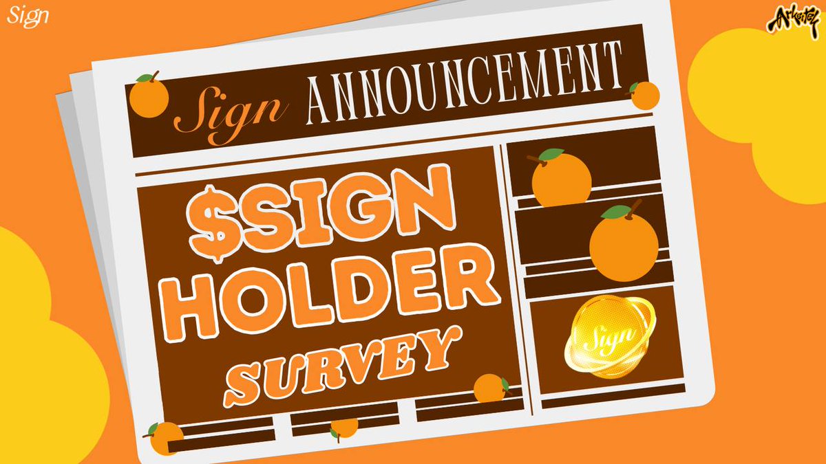 SARAHWAGMI's tweet image. been chatting with some $SIGN holders lately, and got more curious: Why did you buy SIGN? How much do you hold? What’s your staking view?

so I made a quick survey to better understand the community 🍊
you might win some $SIGN &amp;amp; Oranges!
👉forms.gle/MVkwuDCk2yhi7b…

banner credit:…