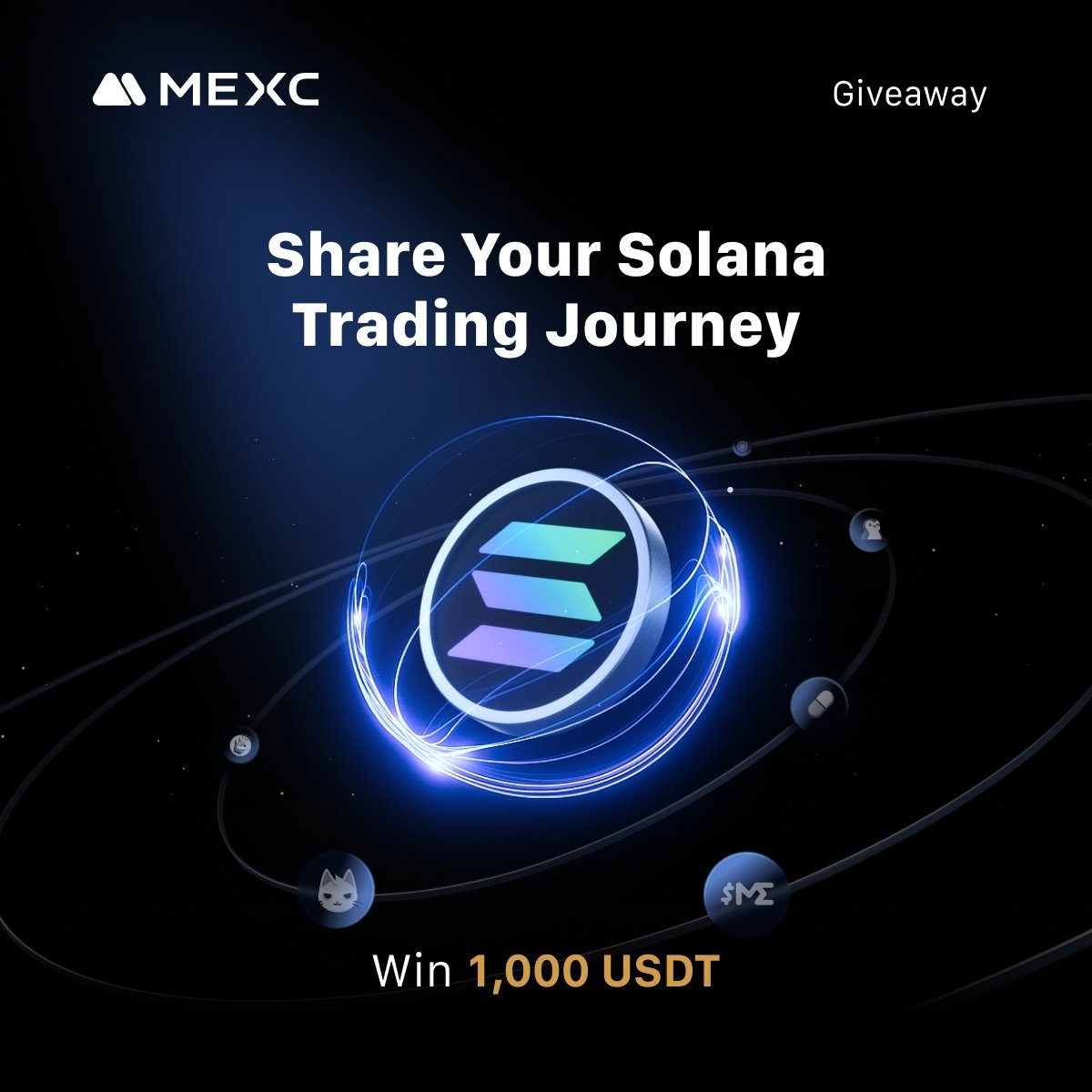 MEXC_Official's tweet image. 🩵 What’s your story with Solana? Has $SOL made you laugh, cry, or moon?
Share your story with @solana - and don’t forget to include your MEXC UID!
🔸 Top 3 stories win 100 $USDT each
🔸 20 lucky winners will split 700 $USDT
⏰ Ends July 27
👇 Share now & trade $SOL with 0…