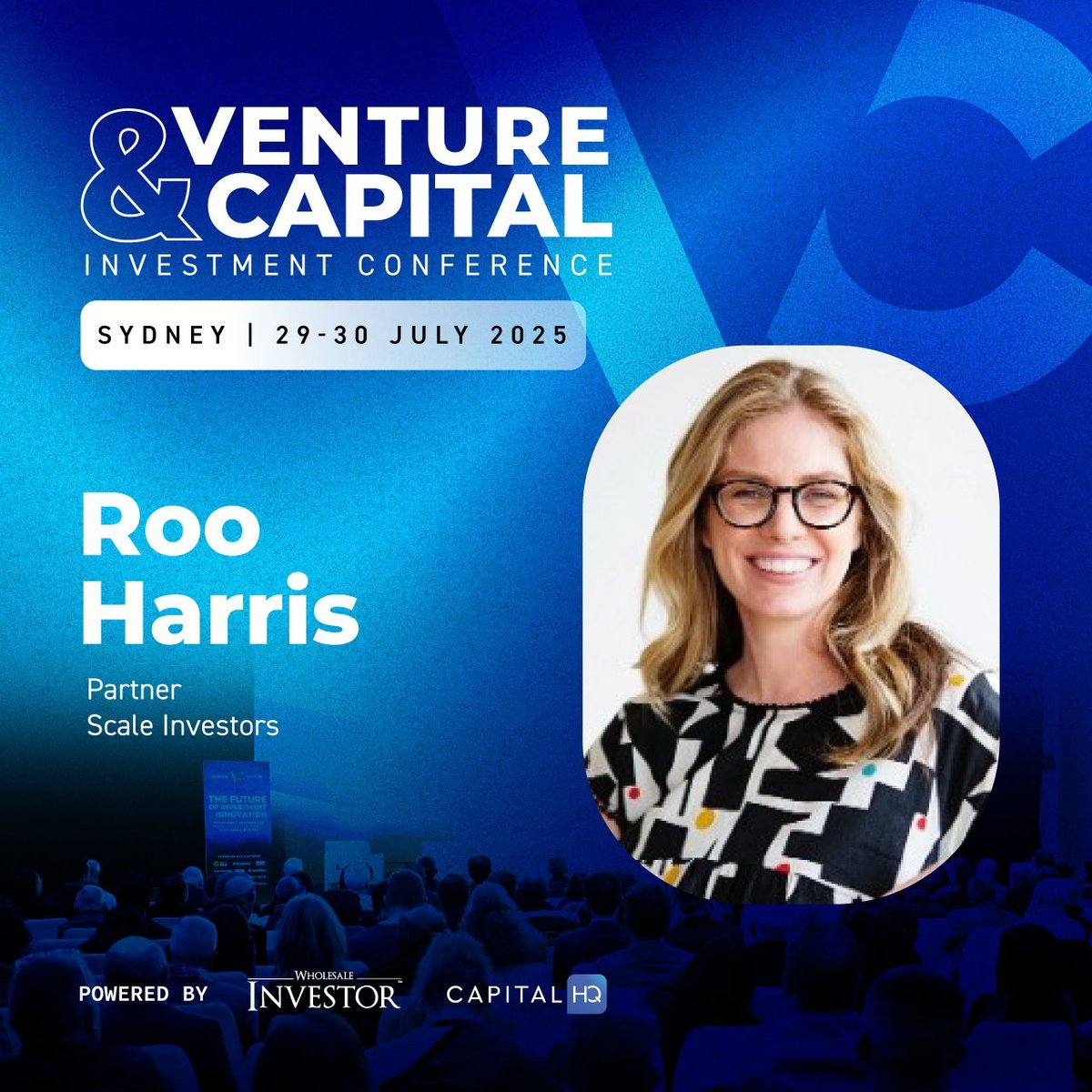 wholesaleinvest's tweet image. We’re thrilled to welcome Roo Harris, General Partner at Scale Investors, to the Venture Capital Investment Trends panel at Venture & Capital2025. 🔊
At Scale Investors, Roo champions a powerful mission: backing diverse, early-stage founders and building a thriving community of…