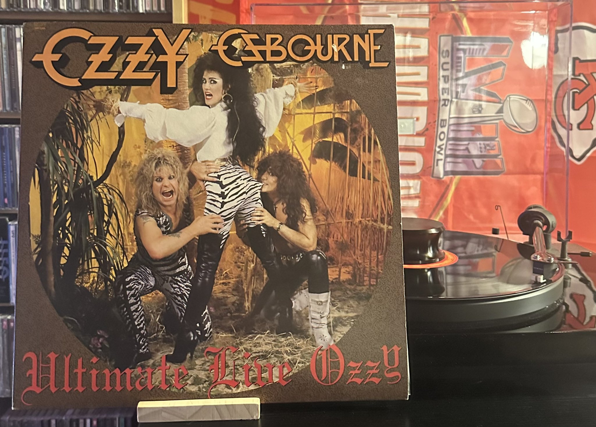 ミュージシャン 80's OZZY OSBOURNE JAPAN1986 Ozzy Osbourne - The Ultimate Sin LP 1986 Japan Black Sabbath