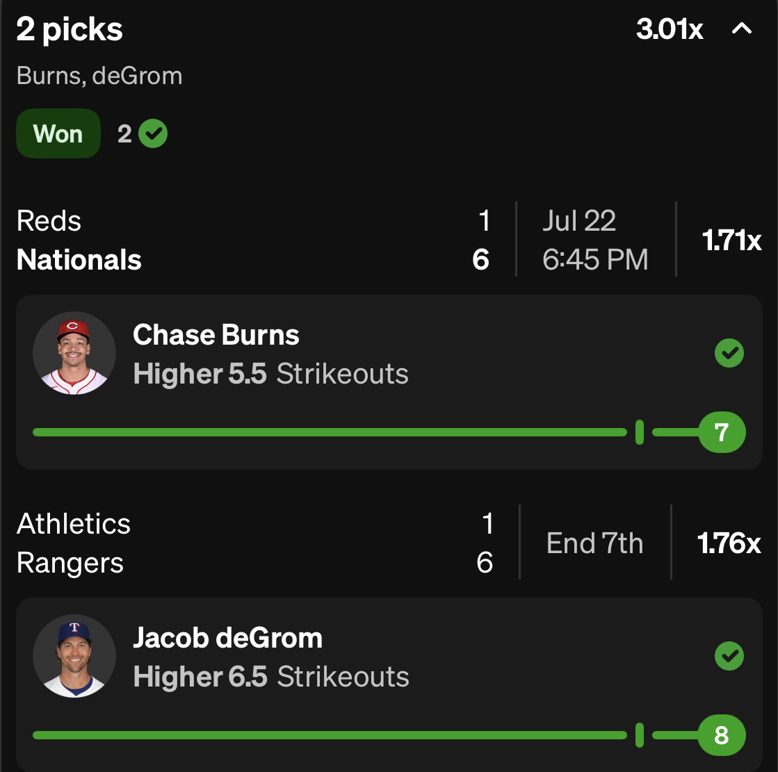 BalesSJustin's tweet image. TBT was a bust, but nice little MLB sweep tonight! LFG! 💰💰