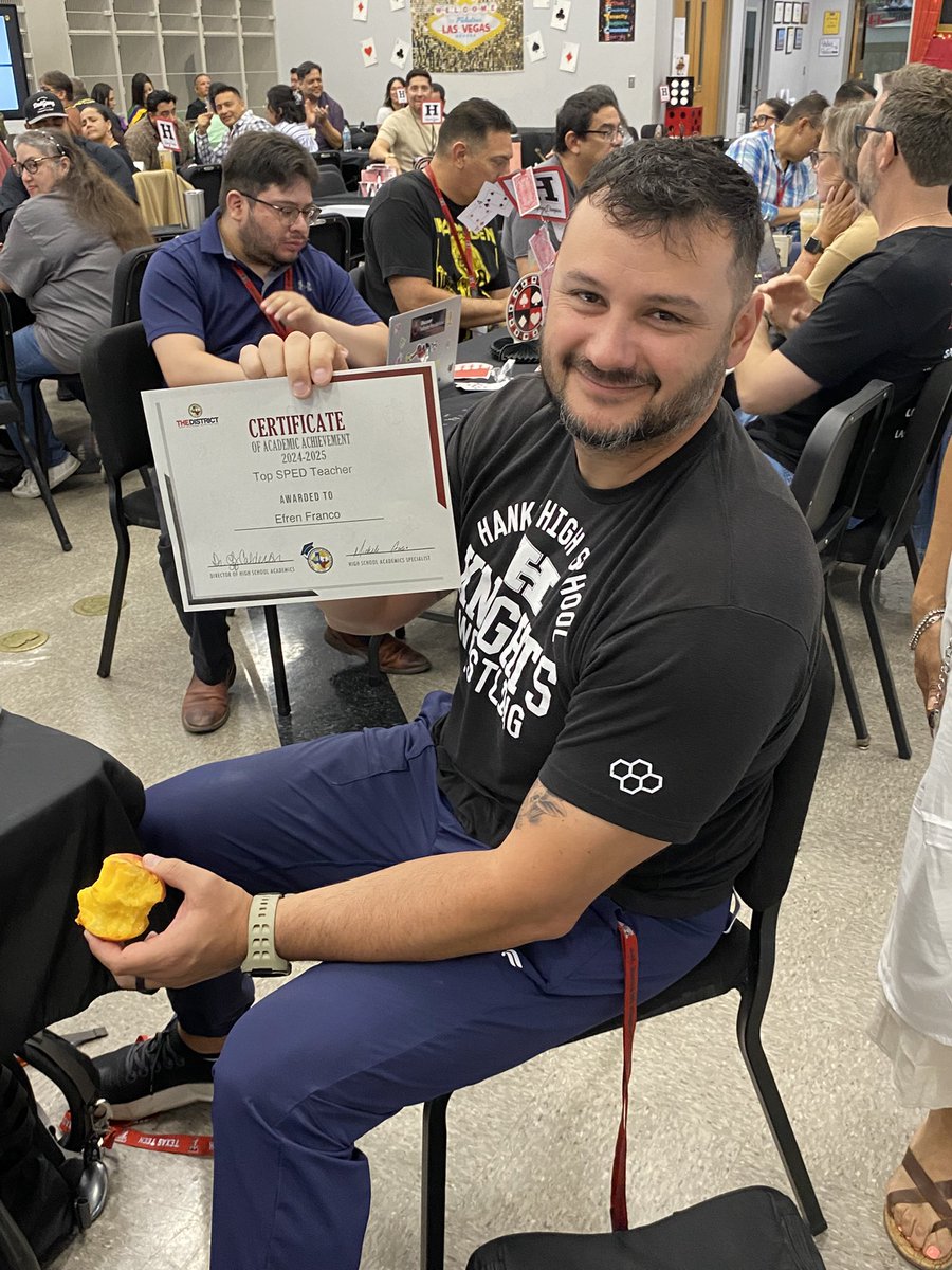 The Kingdom celebrates our English EOC all-stars🖤📊

🏰 Ms. Olmos   – A-Rated &amp; Top 5 Teacher 
🖤 Ms. Ward– A-Rated Teacher 
🏰 Mr. Franco – Top SPED Teacher

Congratulations! 

<a href="/BrendaChR1/">Brenda Chacon-Robles, Ed.D.</a> | <a href="/fabyarras/">Fabiola Ruiz-Arras</a>