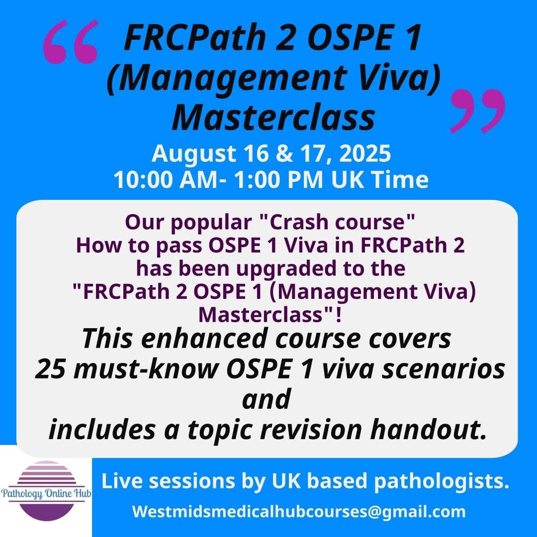 PathologyOnline's tweet image. westmidlandsmedicalhub.com/event-details/…
Discount code HASP25#25