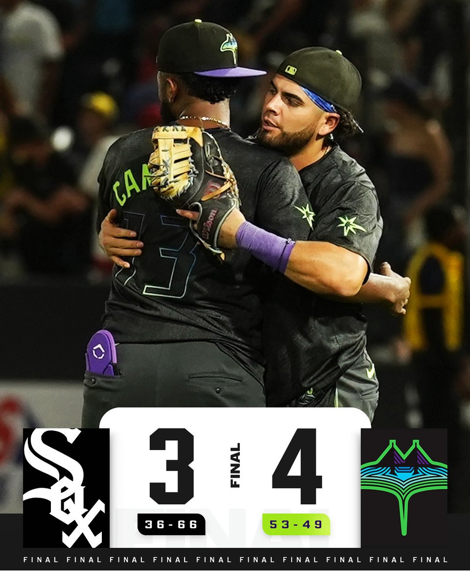 A 4-run 2nd inning leads <a href="/RaysBaseball/">Tampa Bay Rays</a> over the White Sox.