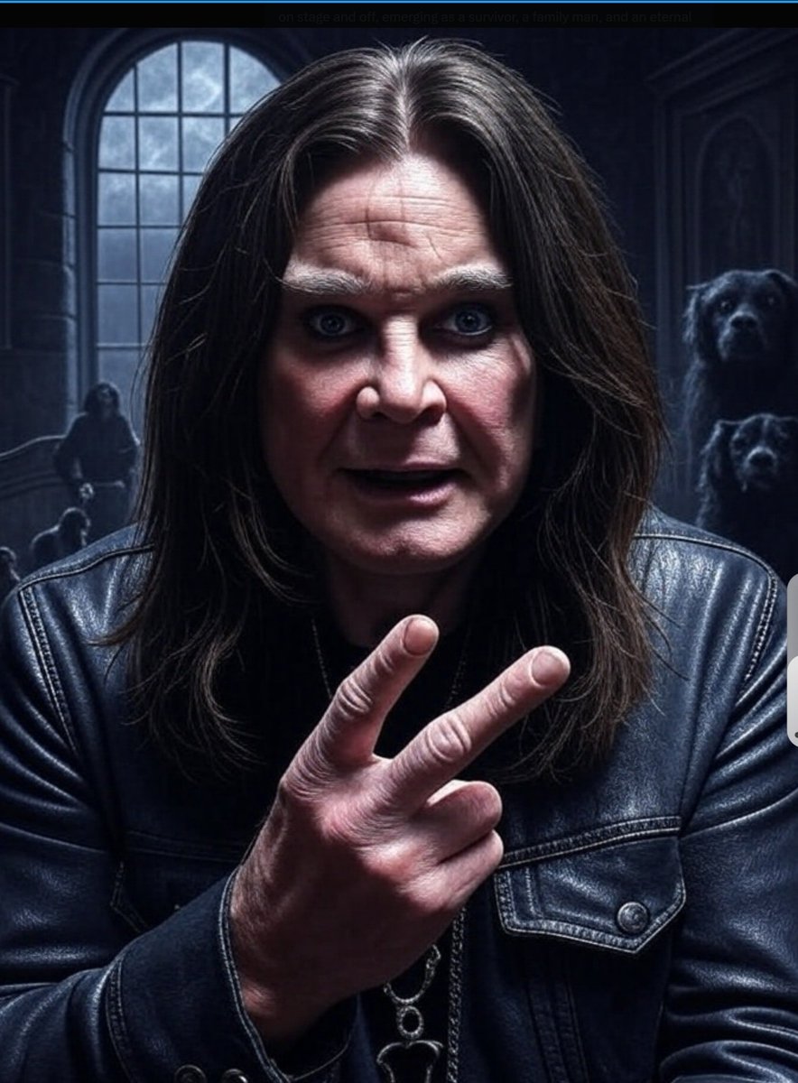 Ozzy Osbourne, the undisputed Prince of Darkness and a man who truly loved his family and his dogs, you've been the roaring heartbeat of rock 'n' roll for over five decades. From the thunderous riffs of Black Sabbath that redefined heavy metal and birthed a genre, to your iconic