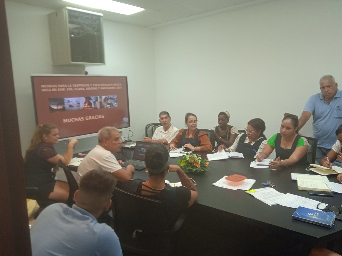 La prevención de riesgos de desastres es crucial para minimizar el impacto negativo de fenómenos naturales, ante el peligro acechante de la actual temporada ciclónica, el equipo de la #DECA <a href="/ETECSA_Cuba/">ETECSA</a> se organiza para estar preparados y alertas.