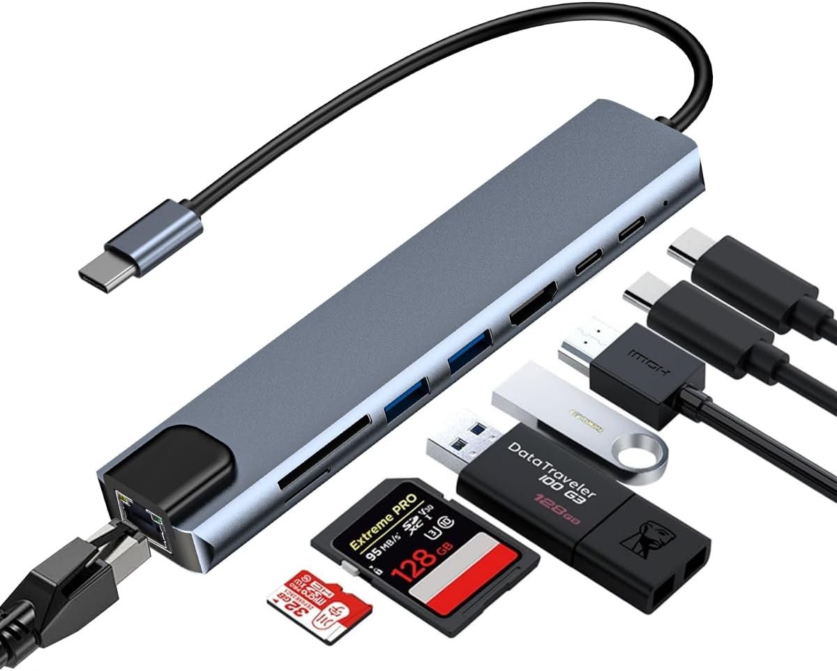 RecomendaTec's tweet image. Hub USB-C 8 em 1 com HDMI 4K60Hz + 3x USB 3.0 💻⚡
Alta compatibilidade (Mac/Windows/Chromebook), carregamento rápido, design compacto e transferência veloz de dados.

🔥 De R$109,99 por R$69,99!

🔗 amzn.to/3GFP35f

#HubUSB #Tecnologia #OfertasAmazon #USBTypeC #4KHDMI