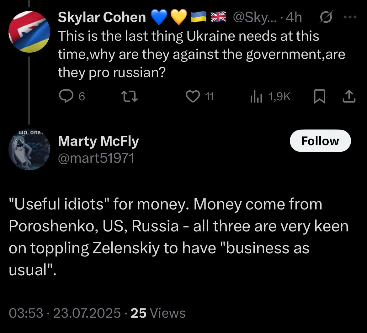 anyamrch's tweet image. we have a lot of cognitive dissonance going on right now where some westerners are so loyalist to zelenskyy they lose sight of what ukrainian self-determination is about