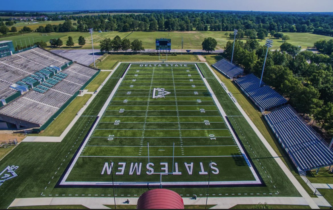 Coreyfuller662's tweet image. After a good talk with @CoachToddCooley and @CoachFletch72 I’m blessed to receive an offer from Delta State University
