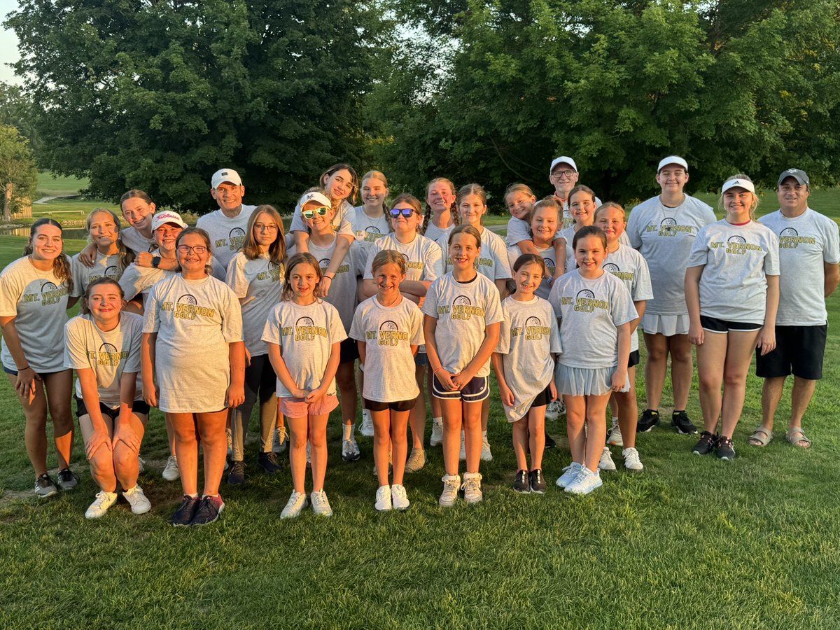 Great first day of MV Girls Golf Camp. We had tons of fun and maybe even got a little better!!