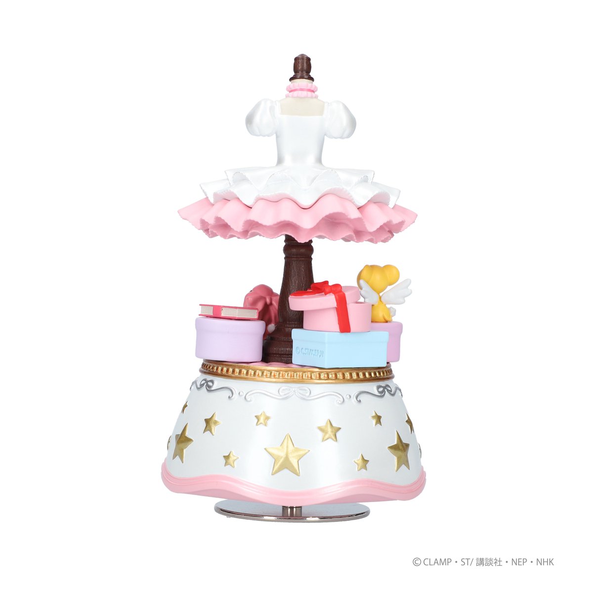 cc_takarabako's tweet image. 「オルゴール プラチナ」が本日発売🎀
優しい音色に癒されてくださいね♪

⭐販売店舗🌙
🌟大阪心斎橋店
🌟オンラインショップ
nhk-charactershop-tokyo.com/i/51002

#ccsakura
#カードキャプターさくらTaKaRaBaKo