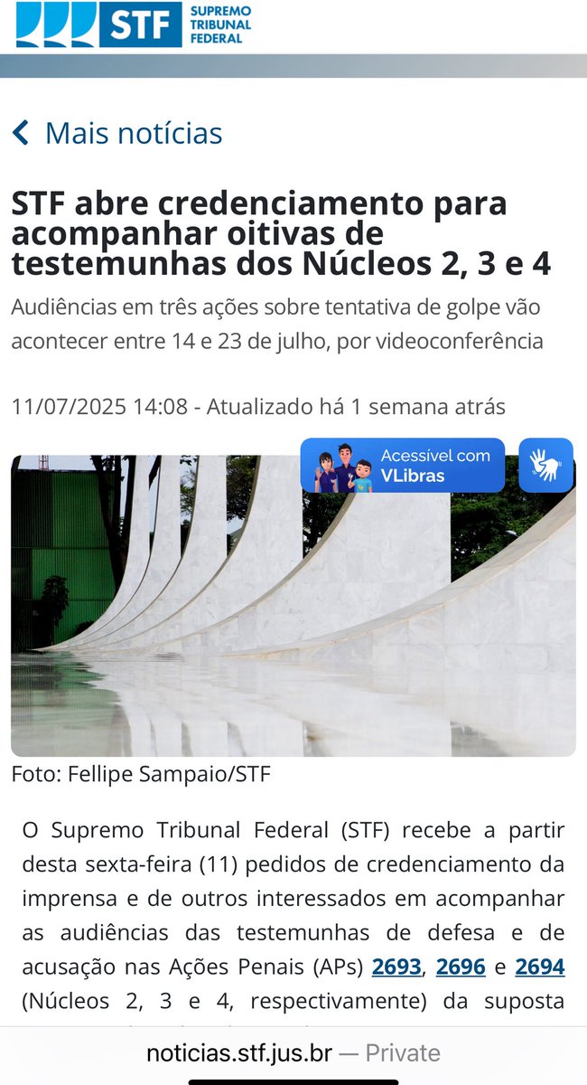 anapaulahenkel's tweet photo. Você está equivocado. Houve credenciamento de alguns jornalistas da imprensa que puderam reportar a audiência. O Cristyan Costa da Oeste foi um deles. O “espanto” foi revelado até pela Folha, mas provavelmente no rodapé do mundo virtual. Eles só não jogaram gasolina numa brasa que é ruim para o sistema que seja levantada. 
Ademais, não vi o senhor espantado com a falta de respeito aqui apresentada por sua colega.

E por que a indignação com a revelação deste nome?

Enfim, seguem os links da matéria da Folha e do CREDENCIAMENTO para jornalistas que puderam ACOMPANHAR e REPORTAR a oitiva. 

https://t.co/25GNhpcuvw

https://t.co/XlwDlkdy3O