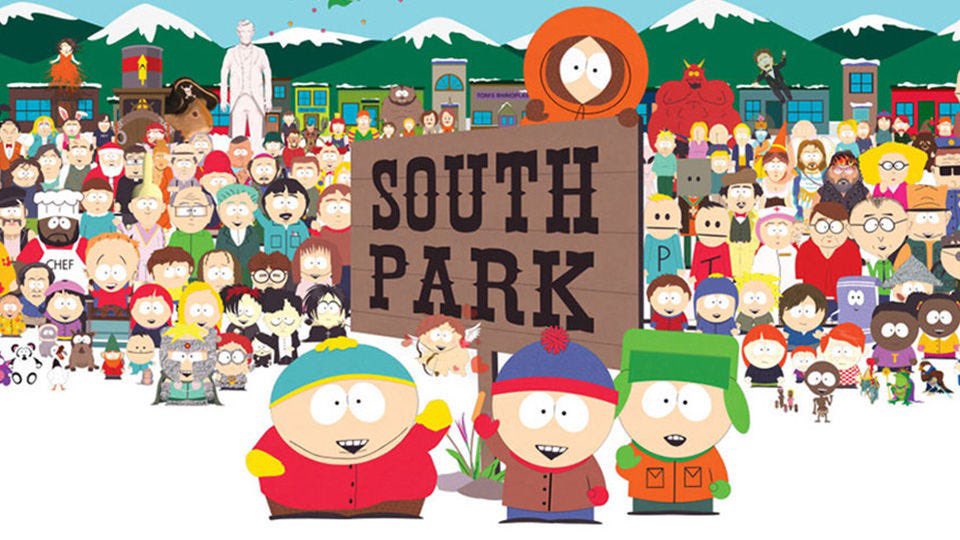 TheCartoonBase's tweet image. ‘South Park’ creators Trey Parker & Matt Stone will produce 10 episodes per year.
They have reached a 5-year worldwide streaming deal with Paramount for $1.5 BILLION.