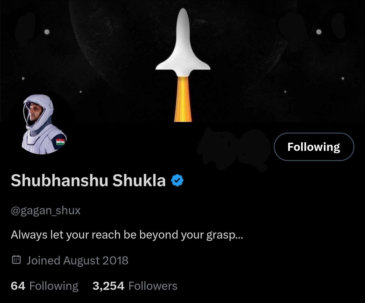 aravind's tweet image. India's own spaceman @gagan_shux is posting some really interesting but under-appreciated content on science and space. Do give him a follow. Thanks for helping kick start a new age of Indian space exploration recently.