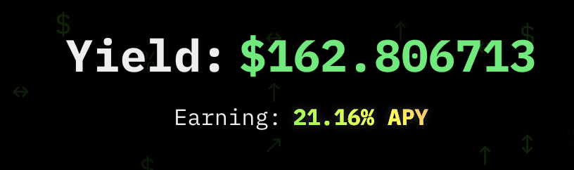 afoxinweb3's tweet image. Woah @yieldseekerxyz is earning me 21% right now
Super super comfy right now! 😌🔥