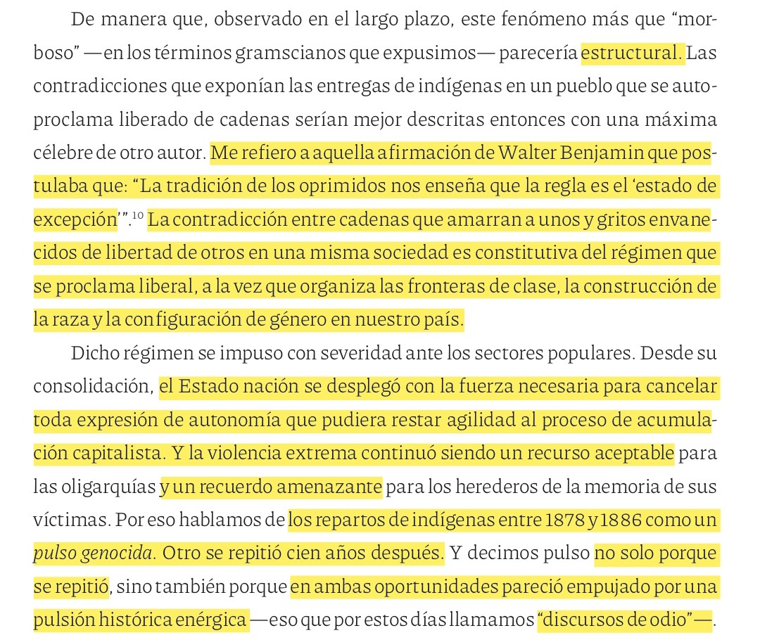 ratherbeJuan's tweet image. Pablo Arias en &quot;Oír el ruido de forjar cadenas. Vidas indígenas en la Buenos Aires de 1880&quot;.