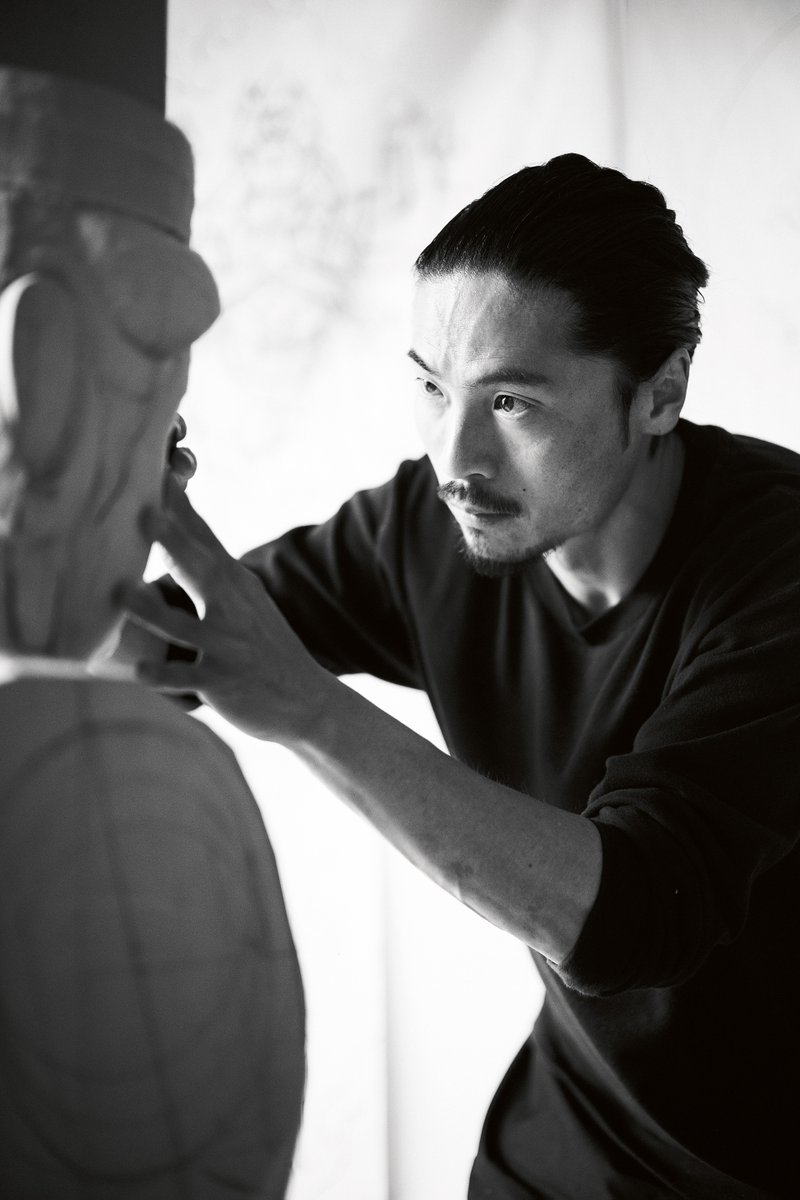 axismag's tweet image. LEADERS
宮本我休（京仏師）…