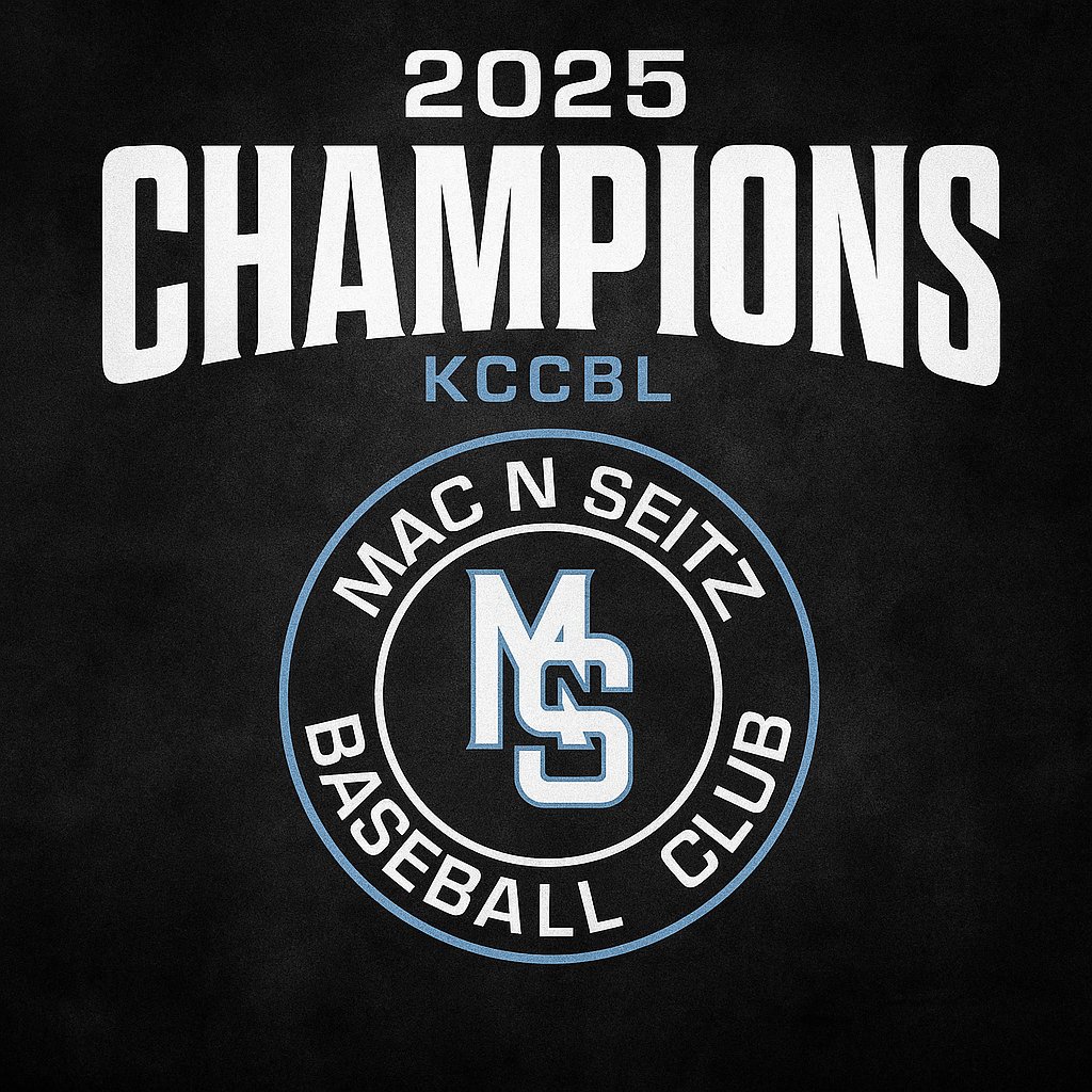 KC Collegiate Baseball League (@kccbl1) on Twitter photo Congratulations <a href="/macnseitzkc/">Mac N Seitz Baseball Club</a>!
League best 23-11 record
8 All-Stars
Kansas Division Champions
KCCBL Champions Congratulations <a href="/macnseitzkc/">Mac N Seitz Baseball Club</a>!
League best 23-11 record
8 All-Stars
Kansas Division Champions
KCCBL Champions