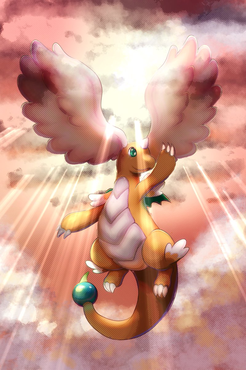 JozckII's tweet photo. Mega Dragonite✨☁️
.
.
.
#PokemonLegendsZA #pokemon #dragonite #megadragonite https://t.co/Up3dEpXZWy
