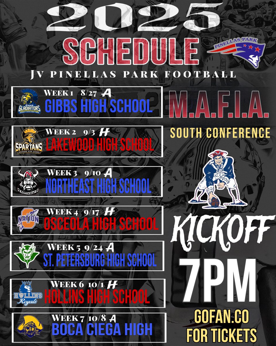 Josh Estremera Sr. (@j5starse) on Twitter photo Late night schedule drop
We have received our assignment. Mindset Affects First Initial Action #JVFootballMatters #MakeJVGreatAgain #BringBackThursdays
#MAFIAMentality #LetsWork #GameOn <a href="/PParkFB/">Pinellas Park Football</a> <a href="/PinellasHSMedia/">Pinellas Highschool Media Group</a> <a href="/PinellasSports/">PinellasCountySports</a> Late night schedule drop
We have received our assignment. Mindset Affects First Initial Action #JVFootballMatters #MakeJVGreatAgain #BringBackThursdays
#MAFIAMentality #LetsWork #GameOn <a href="/PParkFB/">Pinellas Park Football</a> <a href="/PinellasHSMedia/">Pinellas Highschool Media Group</a> <a href="/PinellasSports/">PinellasCountySports</a>