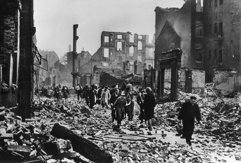 RabbiPoupko's tweet image. HOW MANY MORE CIVILIANS MUST SUFFER??????????
"How many more German citizens must suffer from the Allied bombings?????? "
"Where is the consideration for women and children???"
"How are German civilians to get food?"
I do not know.
I do know, this is a question to be asking…