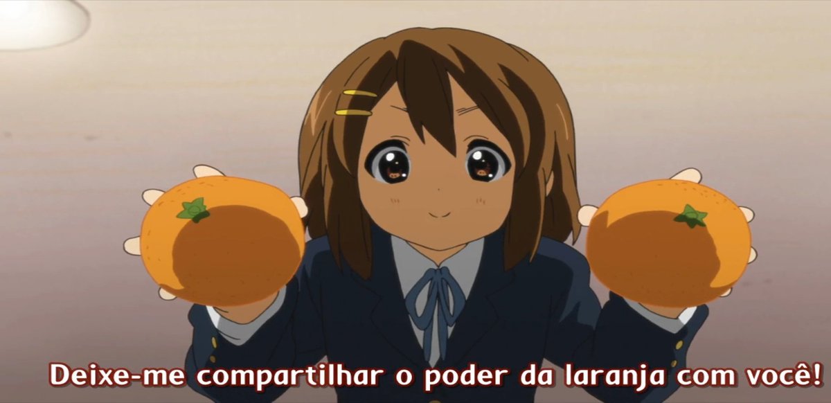 hikarichax's tweet image. Recebam o poder da Laranja 🍊🧡.