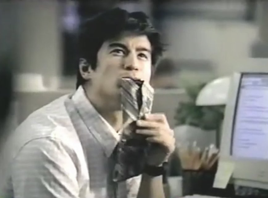 Brango_Lim's tweet image. Brandon Lim looking like the original Snack… Wrap that is 😏in this throwback commercial for McDonald’s, and we are ⭐️LOVIN’ IT ⭐️