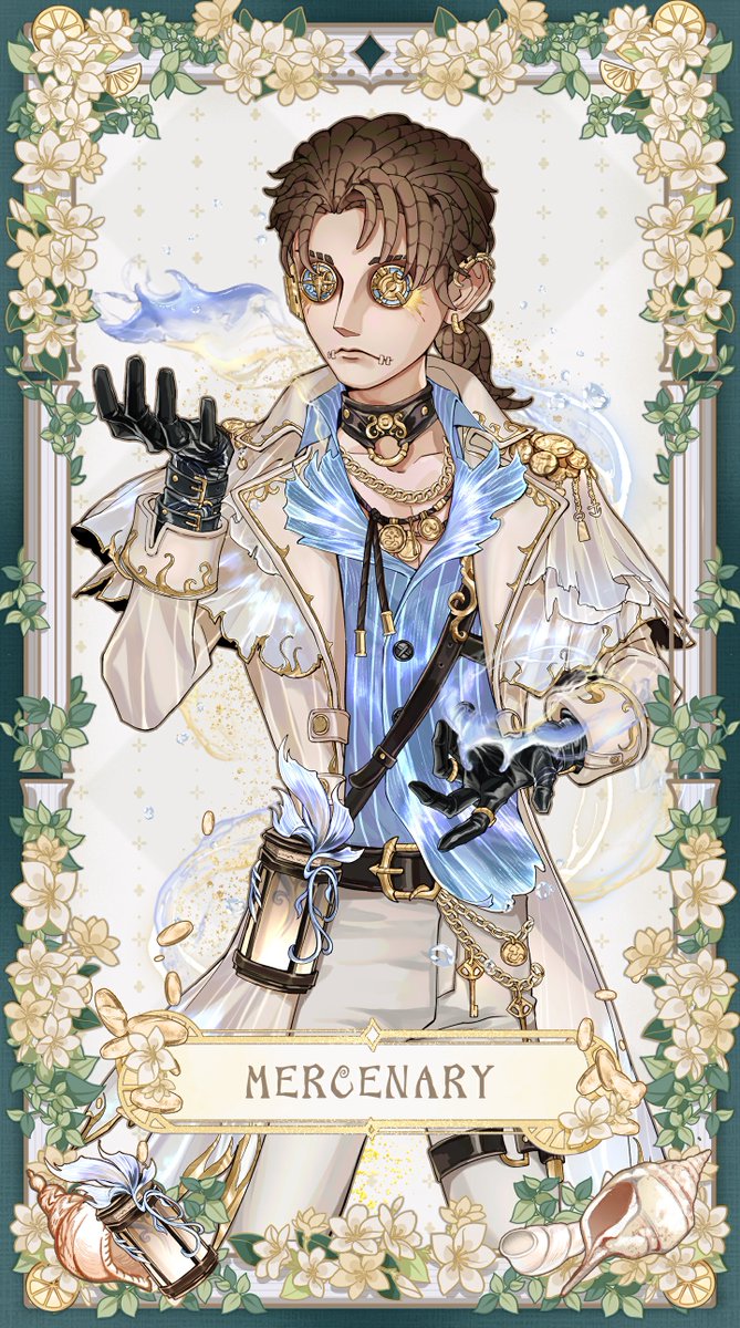 GameIdentityV's tweet image. Dear Visitors,
Those who live naturally are the strong who've survived selection.
Let's celebrate the birthday of Mercenary.
#IdentityV #Birthday