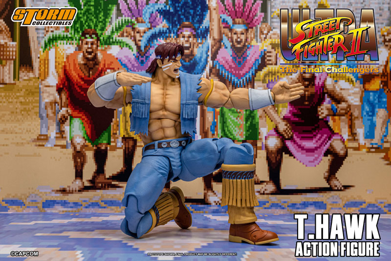 AmiAmi_English's tweet image. ⚡️Pre-order open!!⚡️
Ultra Street Fighter II The Final Challengers Action Figure T. Hawk (Storm Collectibles)
Order from👉amiami.com/eng/search/lis…
#StreetFighterII #StreetFighter #ThunderHawk