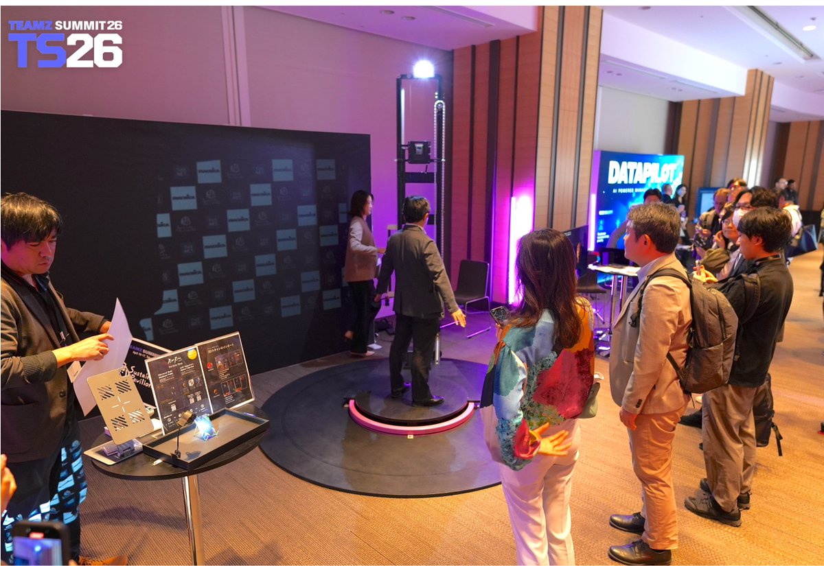 teamz_inc's tweet image. 🚀 Not Just a Booth — A Portal Into the Future!
At TEAMZ Web3 Summit 2026, expo booths aren’t just for chatting — they’re immersive, tech-powered experiences that let you feel the future.
🎮 Motion-sensing demos | VR simulations | Real-time AI experiences
Talk less,…