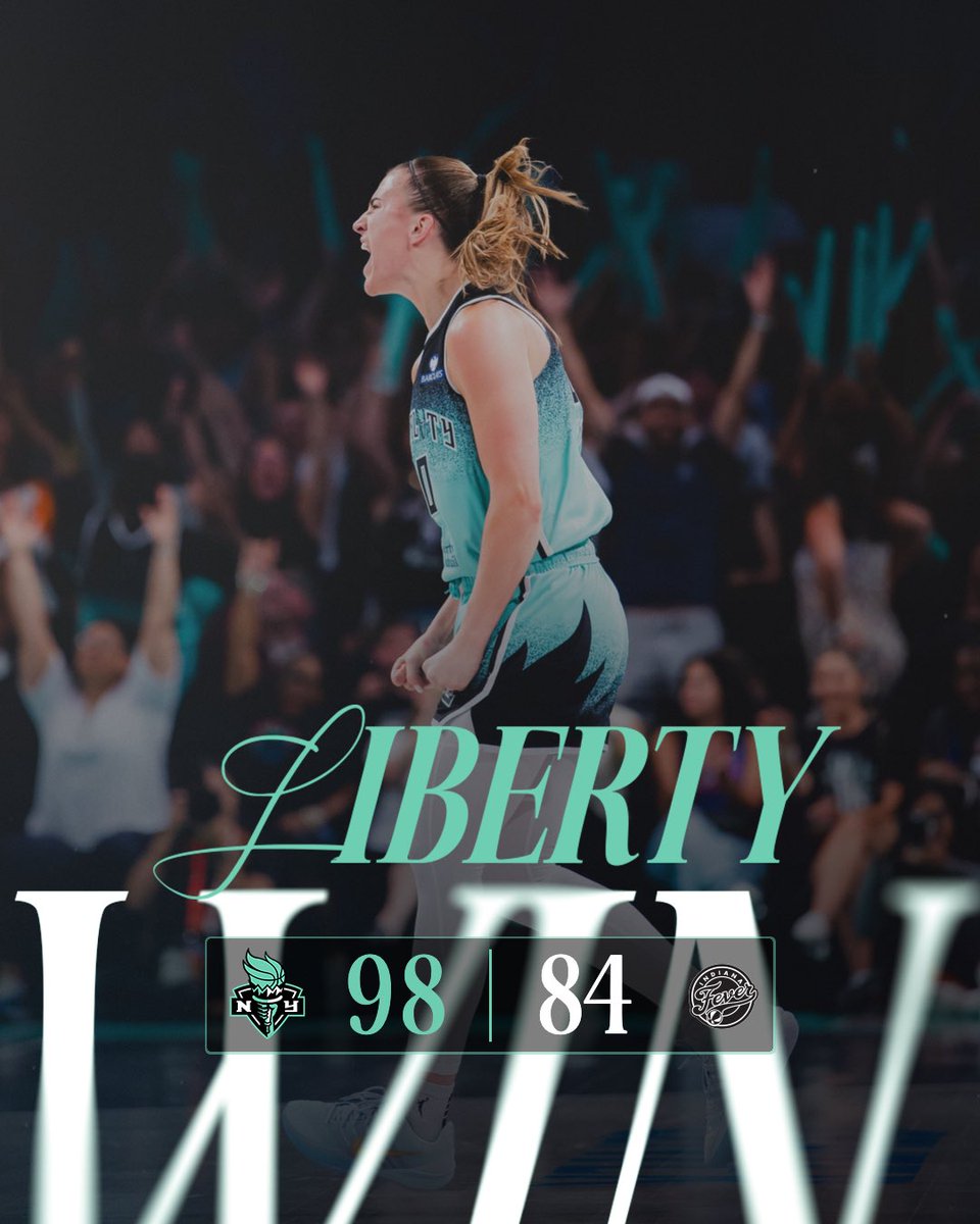 nyliberty's tweet image. LIBERTY BIBERTY 🔥 WE BACK, BABY
#SEAFOAMSZN | #LIGHTITUPNYL🗽