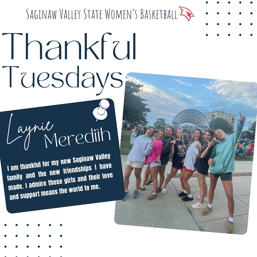 svsuwbb's tweet image. New Place. New People. Same Love ❤️
@layniemeredith
#LIFT | #ThankfulTuesday | #GoCards | #SVSUWBB
