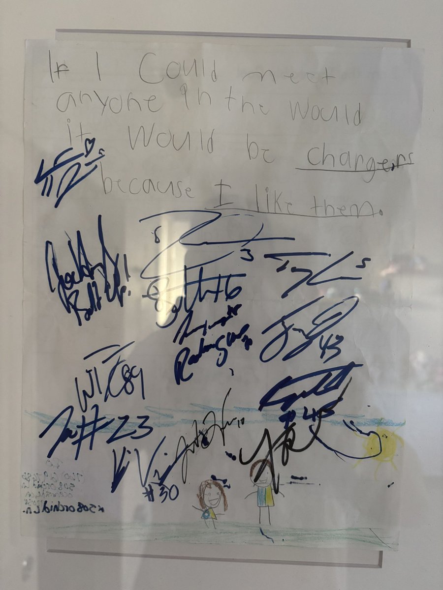 ChrisSorrell40's tweet photo. Incredible Day at Chargers Training Camp… Back in SD⚡️⚡️⚡️ thank you for making my daughters dream come true. Bolt Up https://t.co/60xfeFyUMT