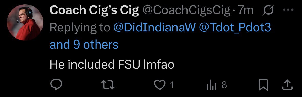 Tdot_Pdot3's tweet image. Pray for Indiana fans. They’re discovering college football and I feel like I’m watching a primitive species discover fire.
Tonight’s lesson: don’t get too close