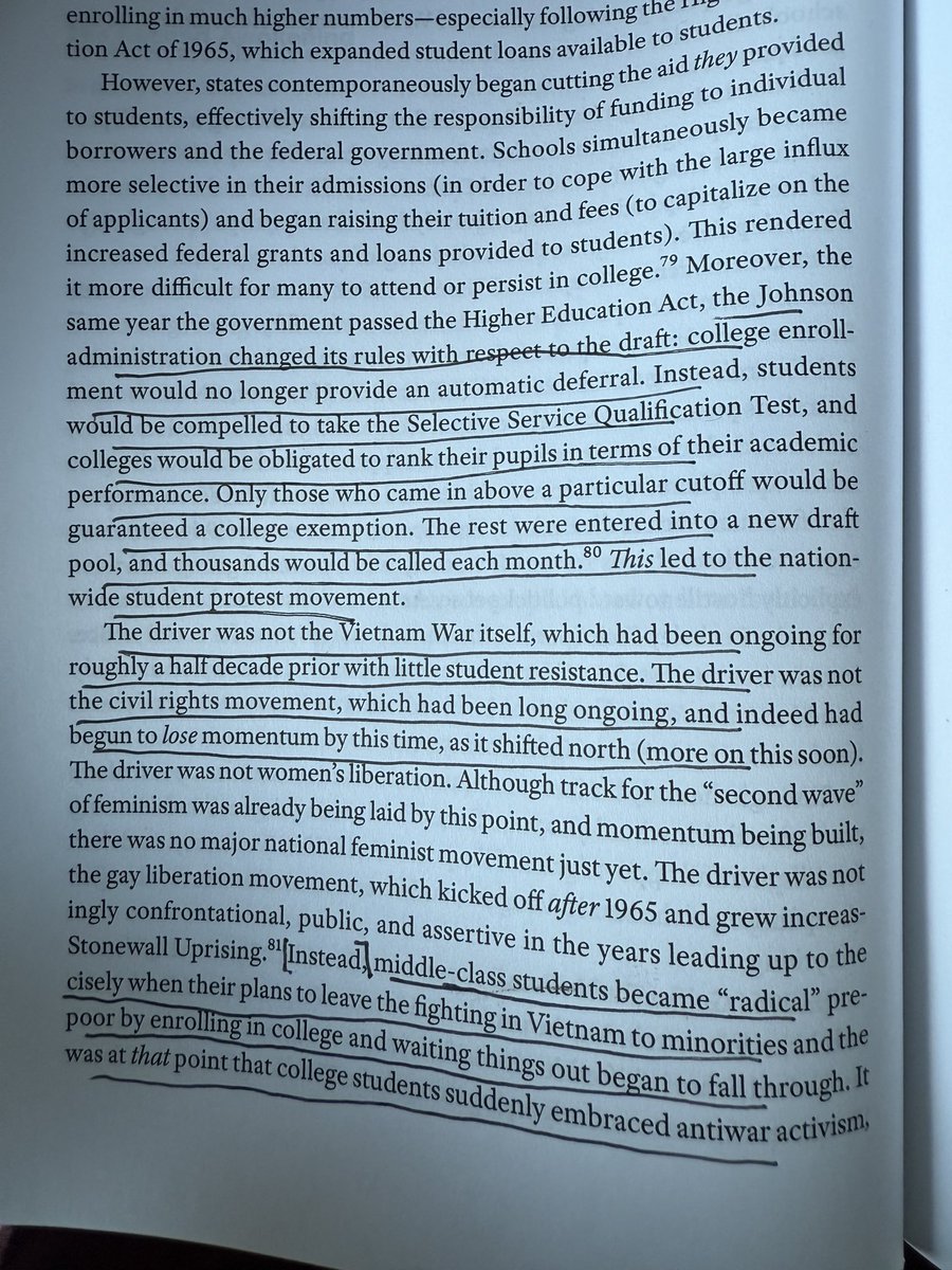 What led to the antiwar movement on college campuses in the 1960s: press.princeton.edu/books/hardcove…