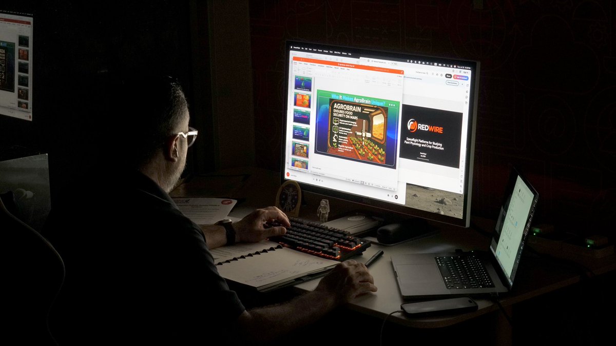 Today was a long day and a good meeting with new friends. <a href="/redwire/"></a> Thank you for the opportunity for the posible collaboration #MARS #MOON <a href="/ISS_CASIS/">ISS National Lab</a>  #Collaboration #research #Aereospace <a href="/richboling/">Rich Boling</a> Thanks 🙏🏼