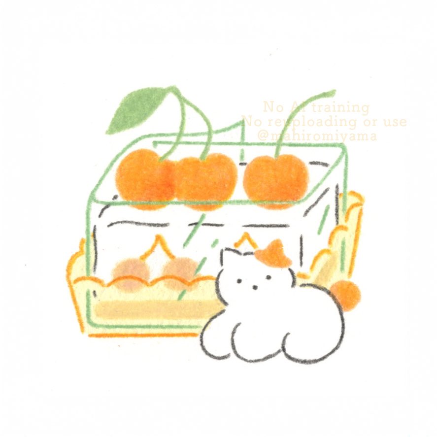 mahiromiyama's tweet image. 🧡🍰
#SUZURI  #コミッション