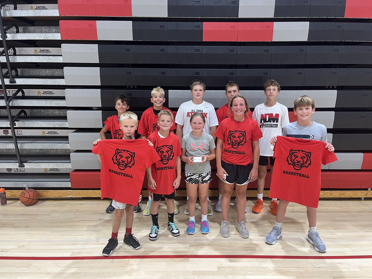 ADM Girls Basketball (@adm_girls) on Twitter photo Week #3…new crew of 3v3 winners!
Great energy once again this week!!
<a href="/ADM_TIGERHOOPS/">ADM Boys Basketball</a> Week #3…new crew of 3v3 winners!
Great energy once again this week!!
<a href="/ADM_TIGERHOOPS/">ADM Boys Basketball</a>