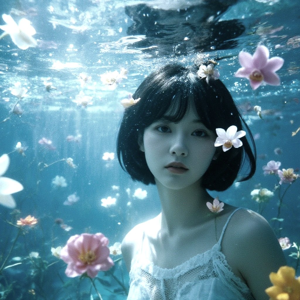 mimolette_11's tweet image. Beneath the Blooming Sea
