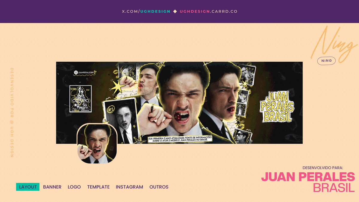 ⨳ Entrega para: <a href="/JPeralesBrasil/">Juan Perales Brasil</a> 

NING, UGH DESIGN 
Obrigada pela preferência ♥︎