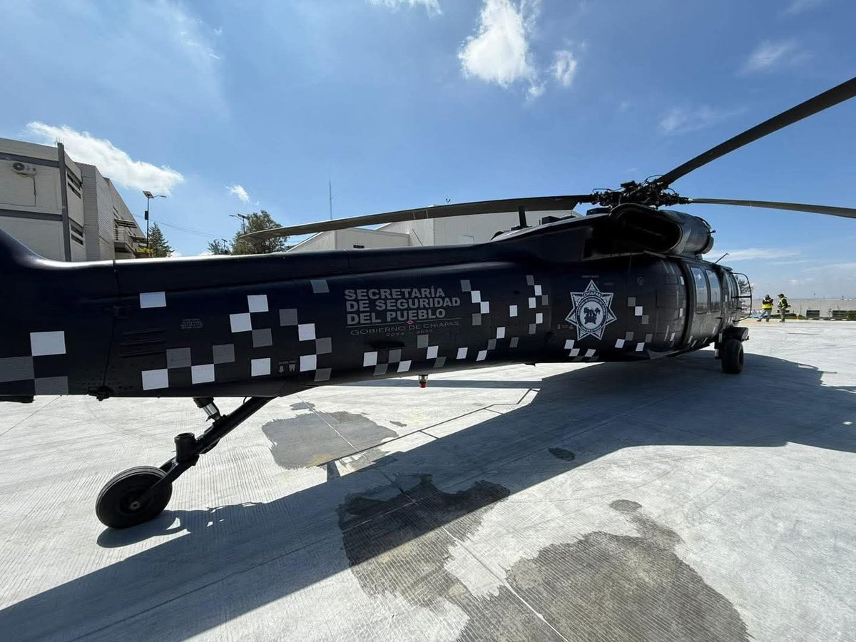 Chiapas presenta nuevas capacidades en seguridad pública, con drones y helicópteros Black Hawk #drones #chiapas #Blackhawk
pucara.org/post/chiapas-p…